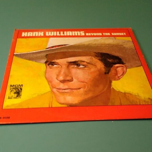 Hank Williams 'Beyond the Sunset' Vinyl Record - Picture 1 of 9
